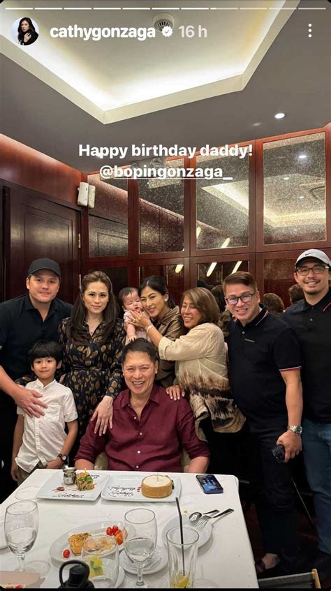 Bonoy Gonzaga celebrates birthday; Toni, Alex post short greetings.